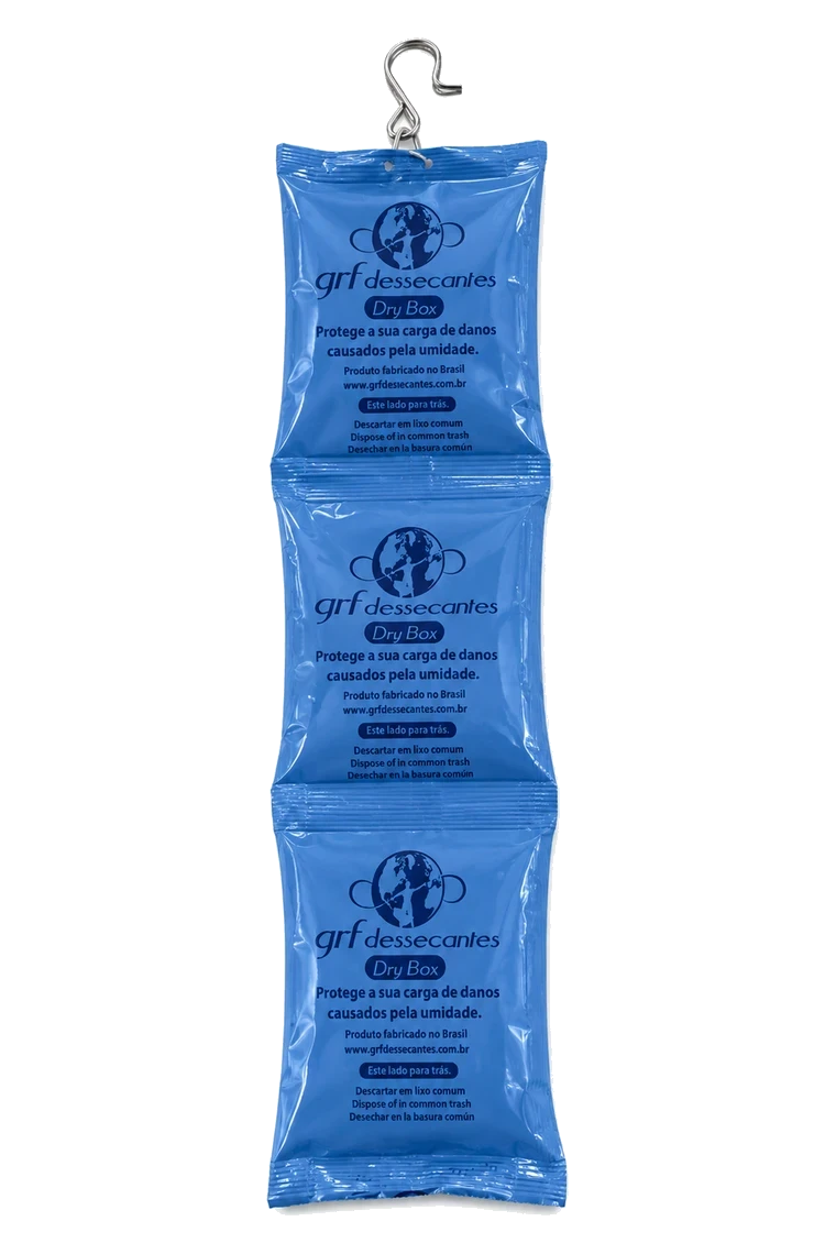 Tira de sobres Dry Box con gancho para contenedor