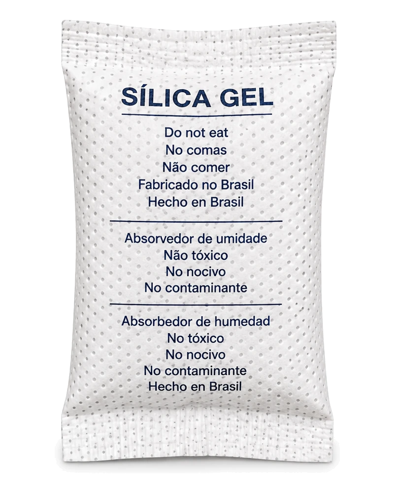 Sobre desecante de sílica gel